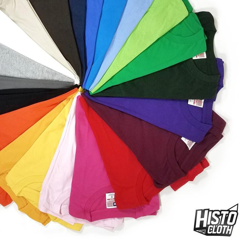 ☂ Kaos Polos New States Apparel NSA Soft Tee / Softstyle 3600 Import Original Made In Bangladesh ◙
