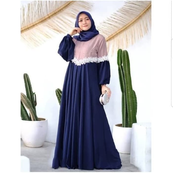 NEW CLARISSA DRESS MUSLIM |BAJU GAMIS WANITA TERBARU MURAH BERKUALITAS