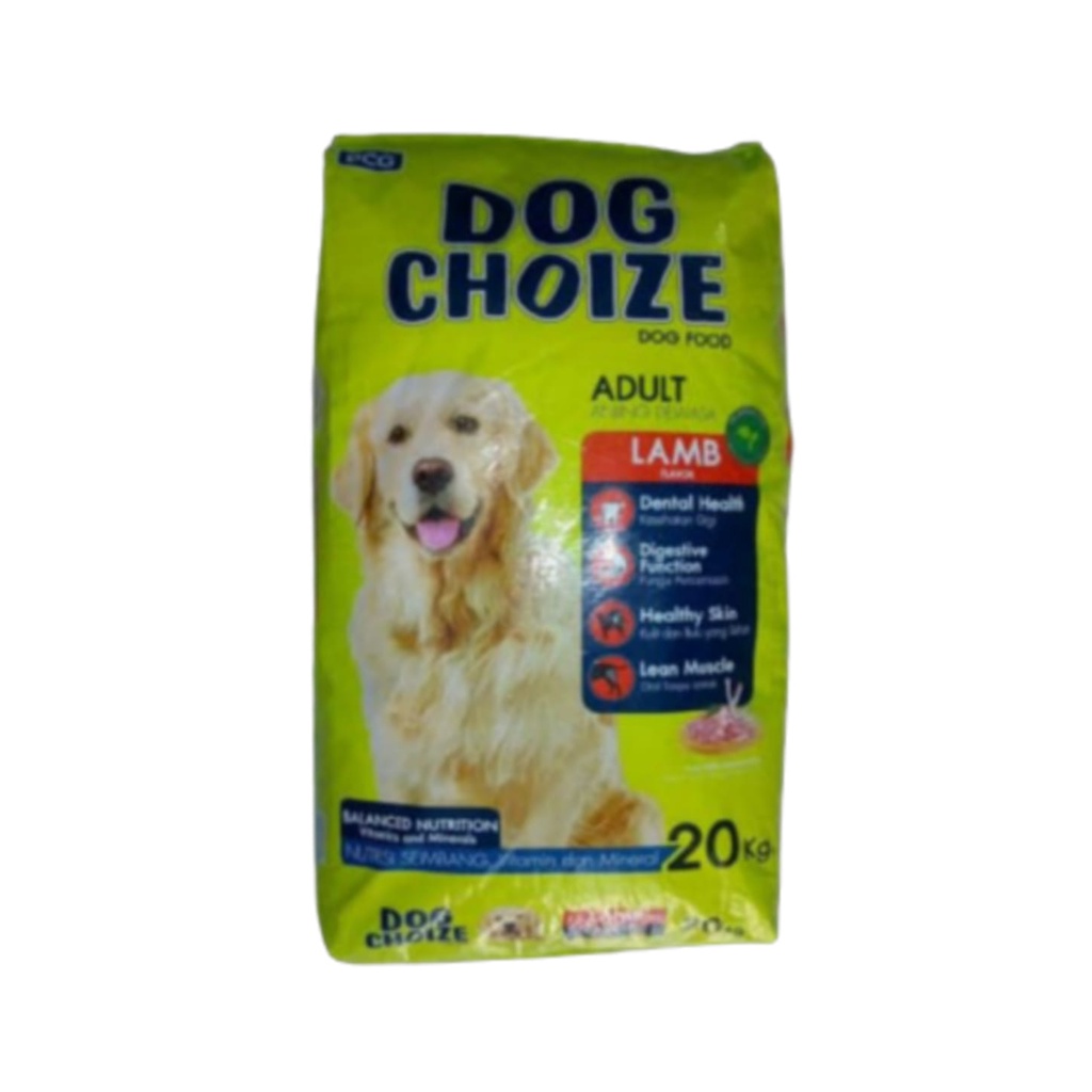 Jual DOG CHOIZE LAMB 20 KG - MAKANAN KERING ANJING | Shopee Indonesia