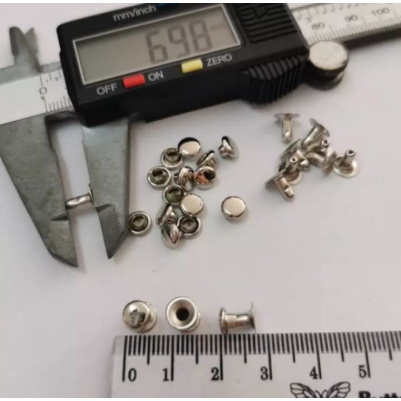 2000 set,/ pasang,. Paku centang 6mm Paku Keling , paku rivet