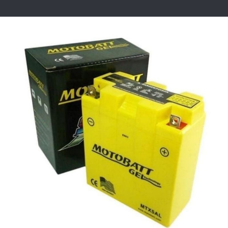AKI MOTOBATT MTX5AL UNTUK YAMAHA VEGA JUP Z VEGA ZR VEGA R AKI KERING GELL ASLI