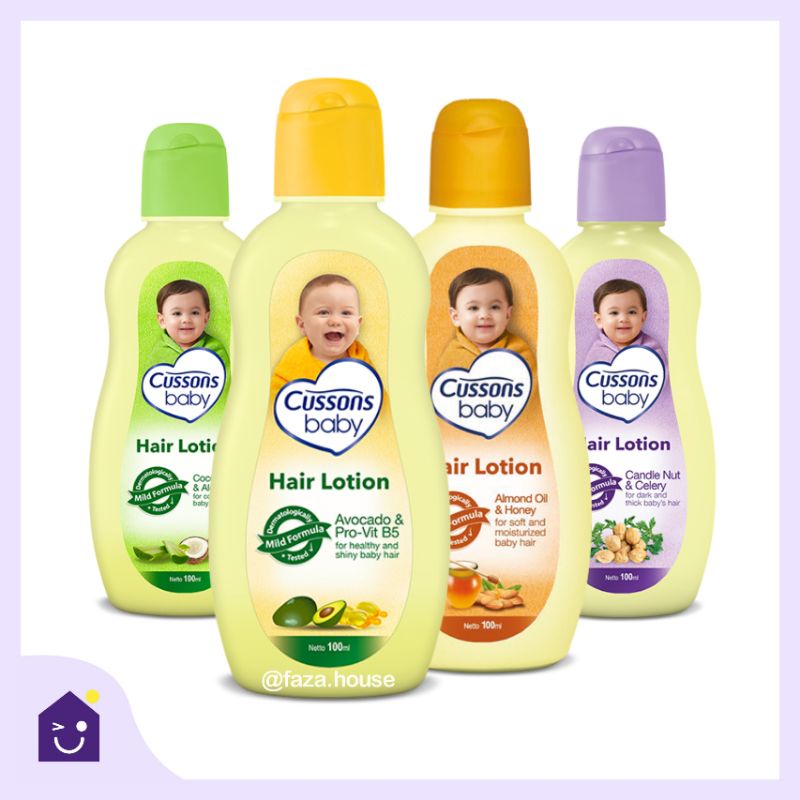 CUSSONS BABY HAIR LOTION 50+50ML, HAIR LOTION BAYI,  MINYAK RAMBUT BAYI CUSSONS, HAIR LOTION CUSSONS