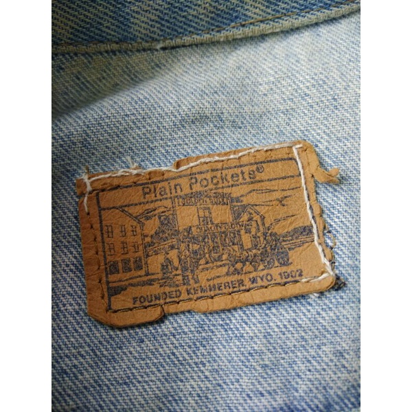 Vintage JC Penney Plain Pockets Snap Button Denim Jacket