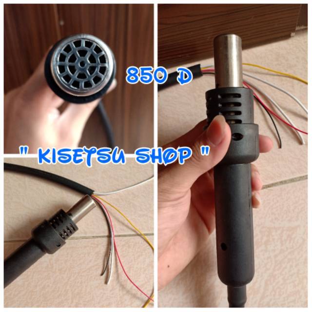 Gagang Blower / Solder Uap 850 857 Digital Analog ( 850A 850D 857A 857D )