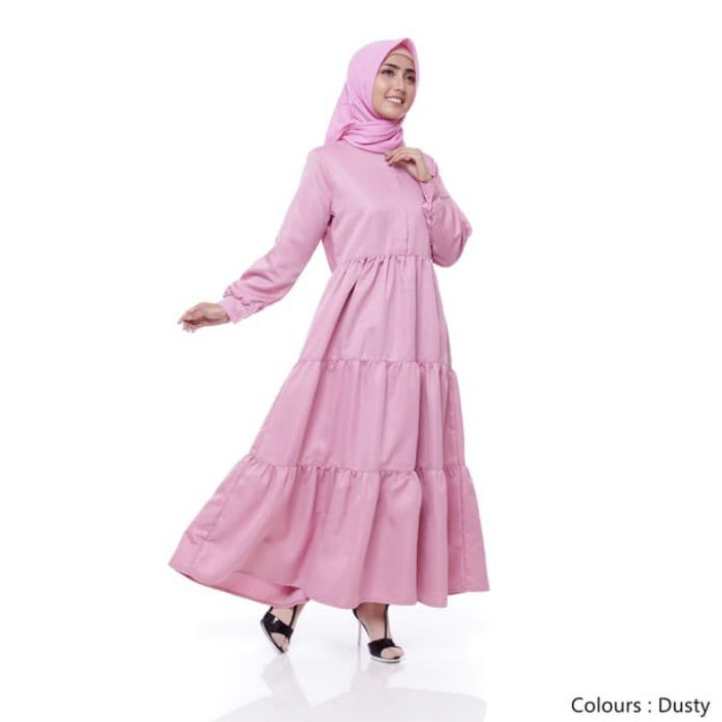 Baju Gamis Wanita | Alana Maxi Dress | Gamis Syari Muslim