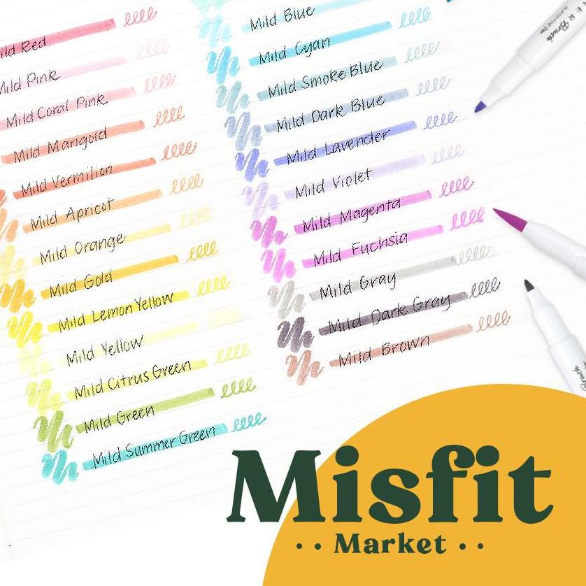 

❤[BIG ⚡ALE!!!]❤ ZEBRA MILDLINER BRUSH PEN MARKER Double Ended Highlighter Stabilo produck terbaik