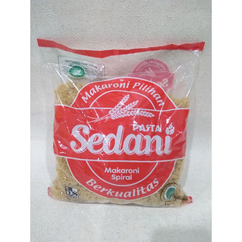 SEDANI MAKARONI SPIRAL 1Kg