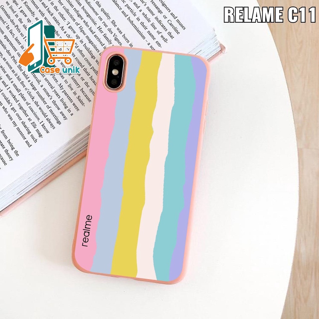 SS046 CASE RAINBOW REALME C1 C2 C3 5 5i 5s C11 C12 C15 C17 7i C31 C35 NARZO 50A PRIME 30a C20 NARZO 5OI C21 CS2330