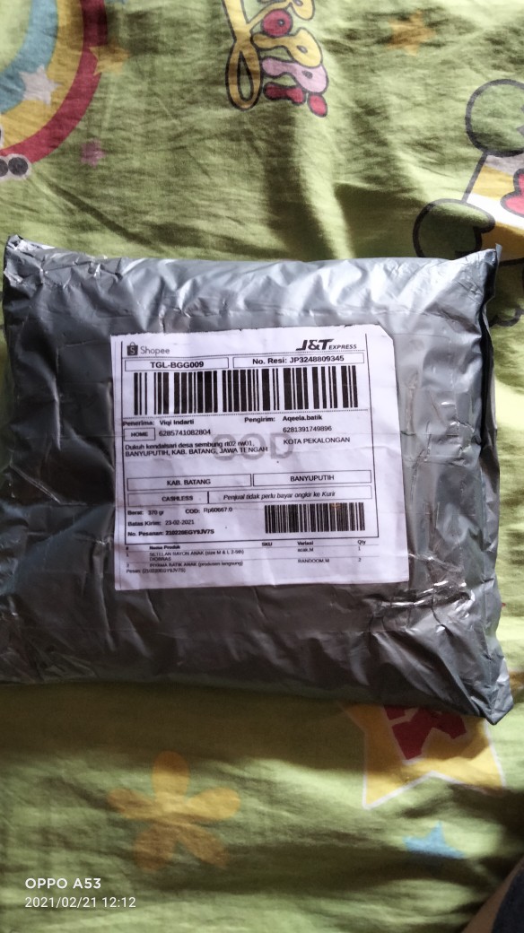 Piyama Batik Anak (produsen Langsung)