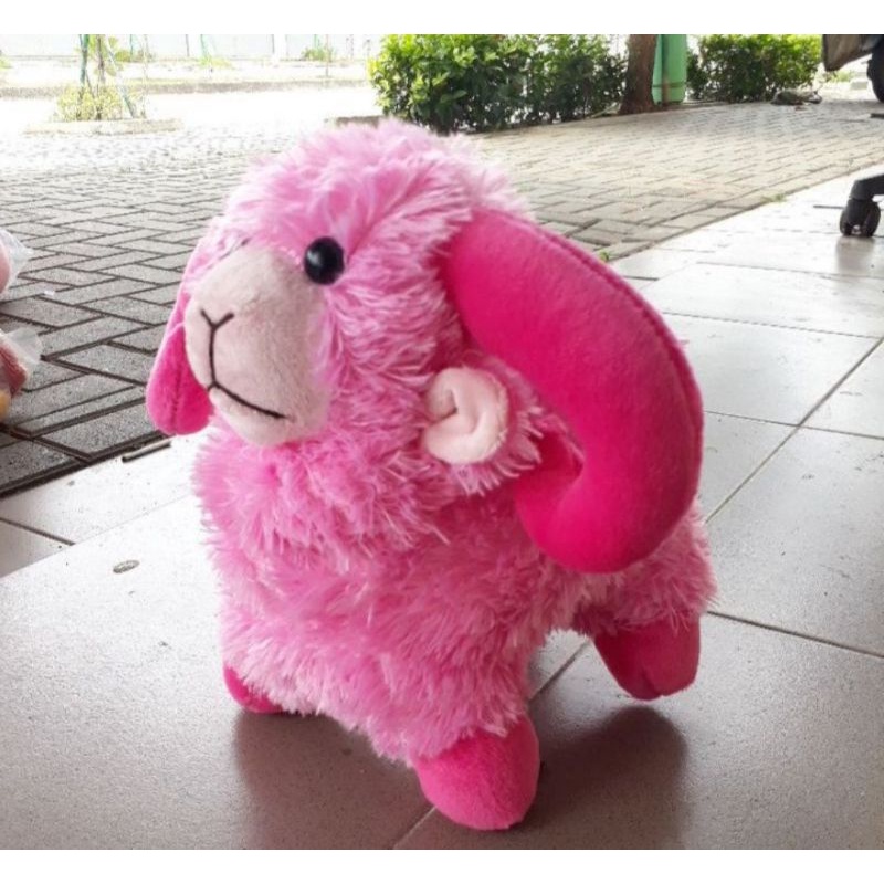 Boneka Domba boneka kambing S 25cm Souvenir Aqiqah Boneka Binatang Kambing