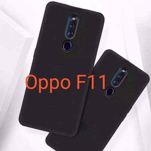 Jelly Black Case Matte Soft Case Oppo F11 Pro- Realme X- Realme K3
