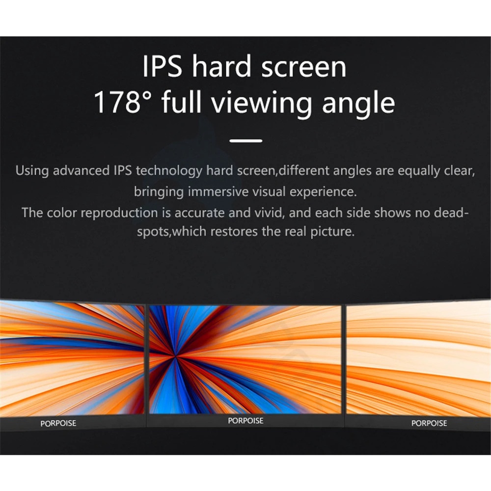 BeeX QLED 16&quot; 2.5K 144Hz Ultra-Thin Portable Monitor Type C HDMI
