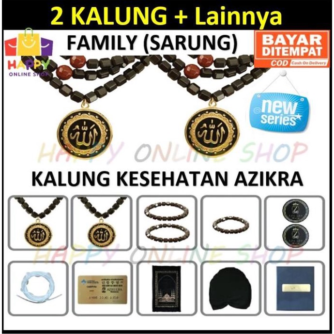 HOT SALE AZHIKRA - AZIKRA Premium Tasbih Kesehatan - Kalung Azikra - Original