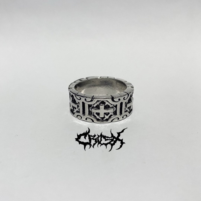 CROSS KNIGHTS RING / CINCIN SALIB / CROSS RING ROYAL KNIGHTS RING KERAJAAN CINCIN KSATRIA RING SKULL RING CINCIN COUPLE RING KOREAN STYLE RING CINCIN STYLE KOREA CINCIN AESTHETIC RING CINCIN TITANIUM STAINLESS CINCIN PRIA CINCIN WANITA HIP HOP PUNK RING