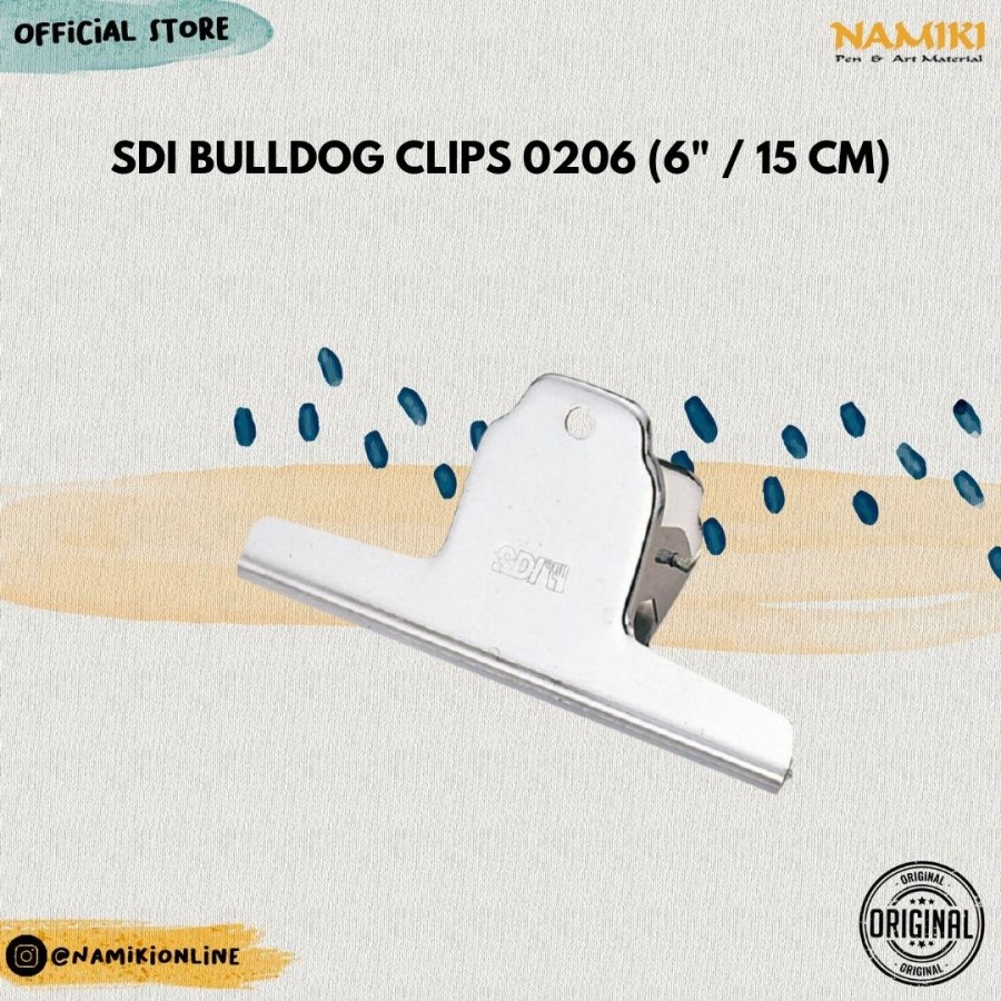 

SDI Bulldog Clips 0206 (6" / 15 cm)