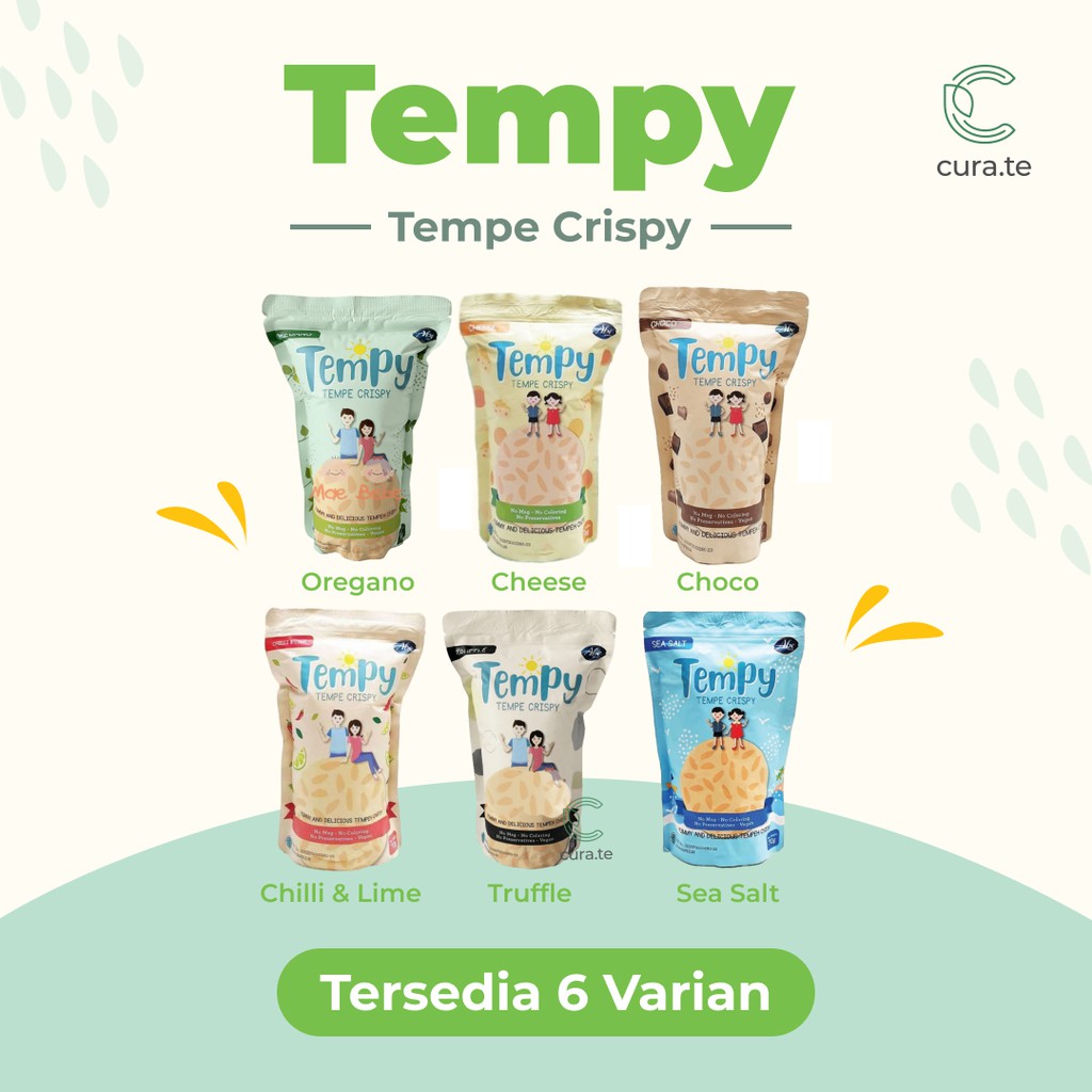 ABE FOOD TEMPY KERIPIK TEMPE CRISPY | MAKANAN RINGAN SNACK CEMILAN SEHAT ANAK