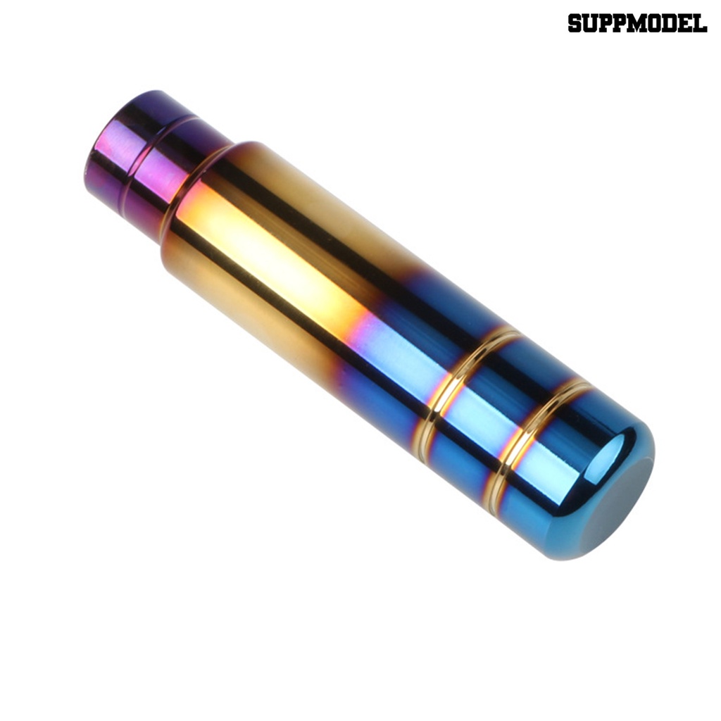 Suppmodel Knob Tuas Perseneling Mobil Manual Bahan Aluminum Alloy Anti slip Warna Biru