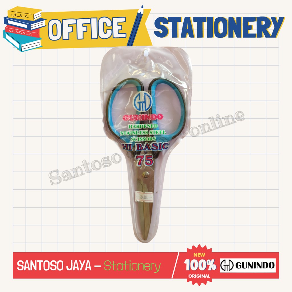 

Gunting GUNINDO HI BASIC 75 - Scissors GUNINDO HI BASIC 75 - 19 cm