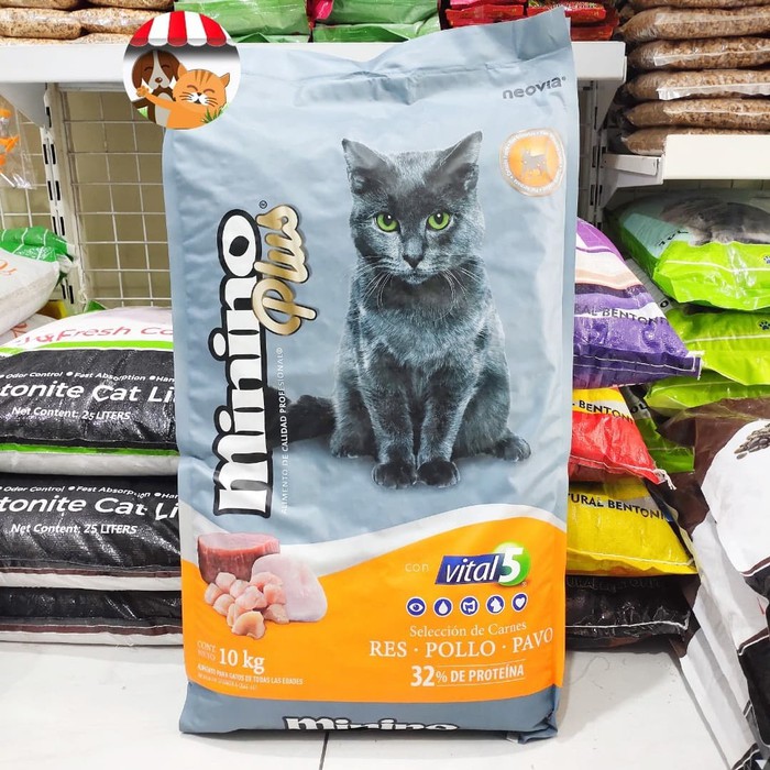 Minino Plus Repack 400gram - Makanan Kucing - Cat Food