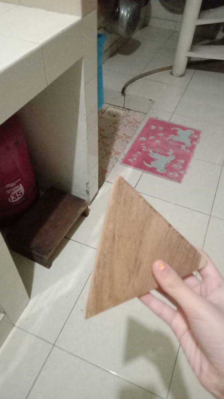 Ready 10cm Cetakan Bakcang Kuecang Kayu Jati 10cm Tanpa Alas