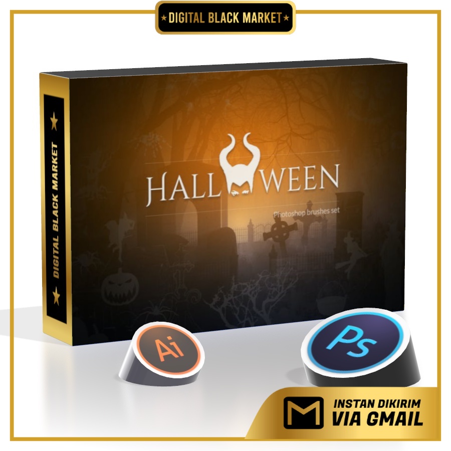 Devilishly Cool Halloween Psd Brushes