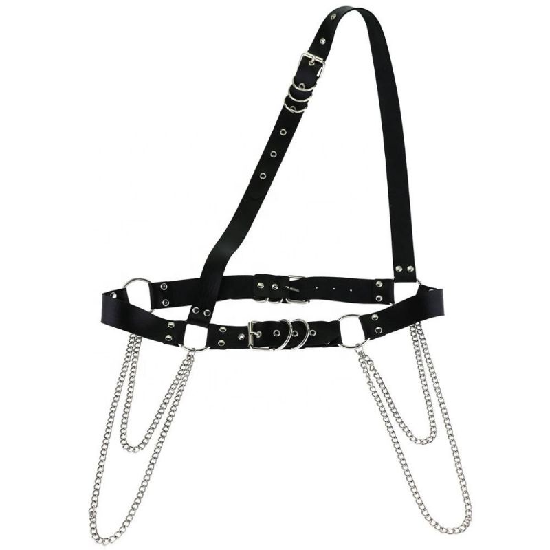 [HF039] Body Belt Harness Fashion sling Pop police idol