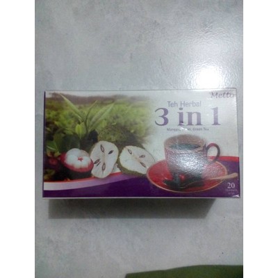 

Teh Herbal 3 in 1 Manggis Sirsak Green Tea