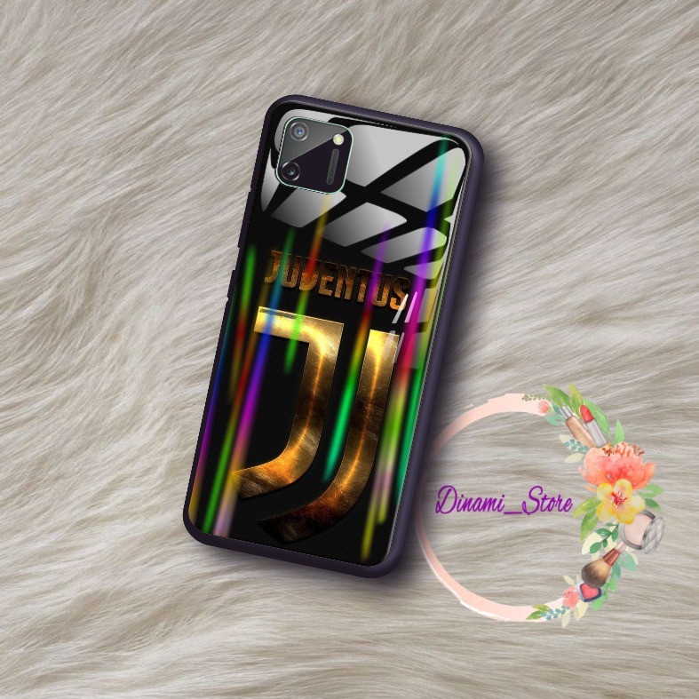 Back Case Glass Aurora JUVENTUS WALLPAPER Samsung J2prime G530prime A01 CORE A20 A30 A20s A50 DST493