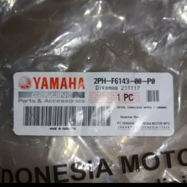 Batok Depan Mio M3 Grey Abu Abu  Orisinil YGP 2PH-F6143-00-P0