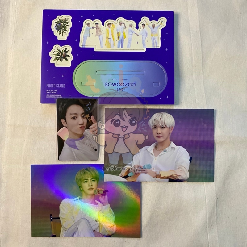 READY STOCK SHARING DVD SOWOOZOO POSTCARD JIN JHOPE