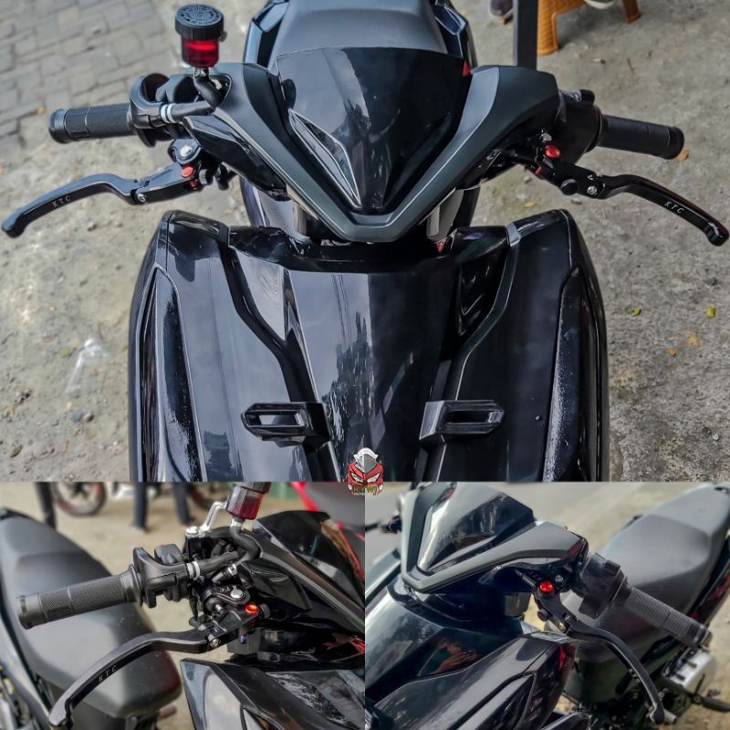 Master rem ktc kopling kiri dan kanan master plus switch rem Original ny ktc Racing Aerox Vario Mio Jupiter z Jupiter MX satria Fu Vixion universal