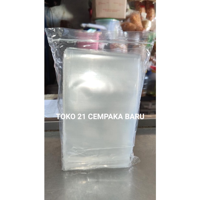 BLUKING PP ZIPPER BAG BENING SIZE 30 X 40 CM |PLASTIK KLIP ZIPPER LOCK