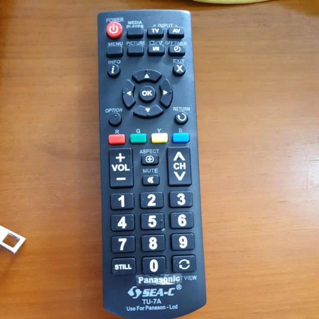 Remote tv PANASONIC