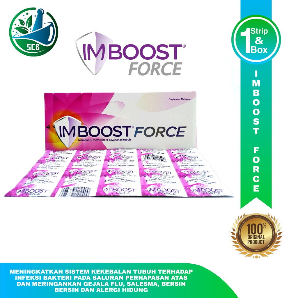 Imboost Force Tablet (Per Strip & Per Box)