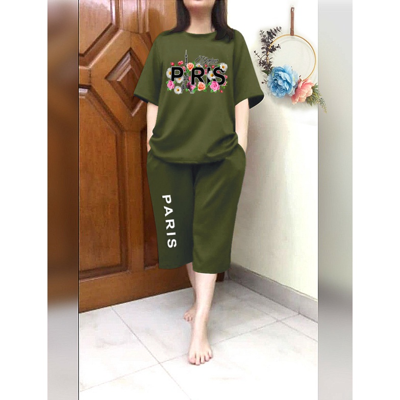 Rillo - Setelan Jumbo 3/4 Paris Fit XXL