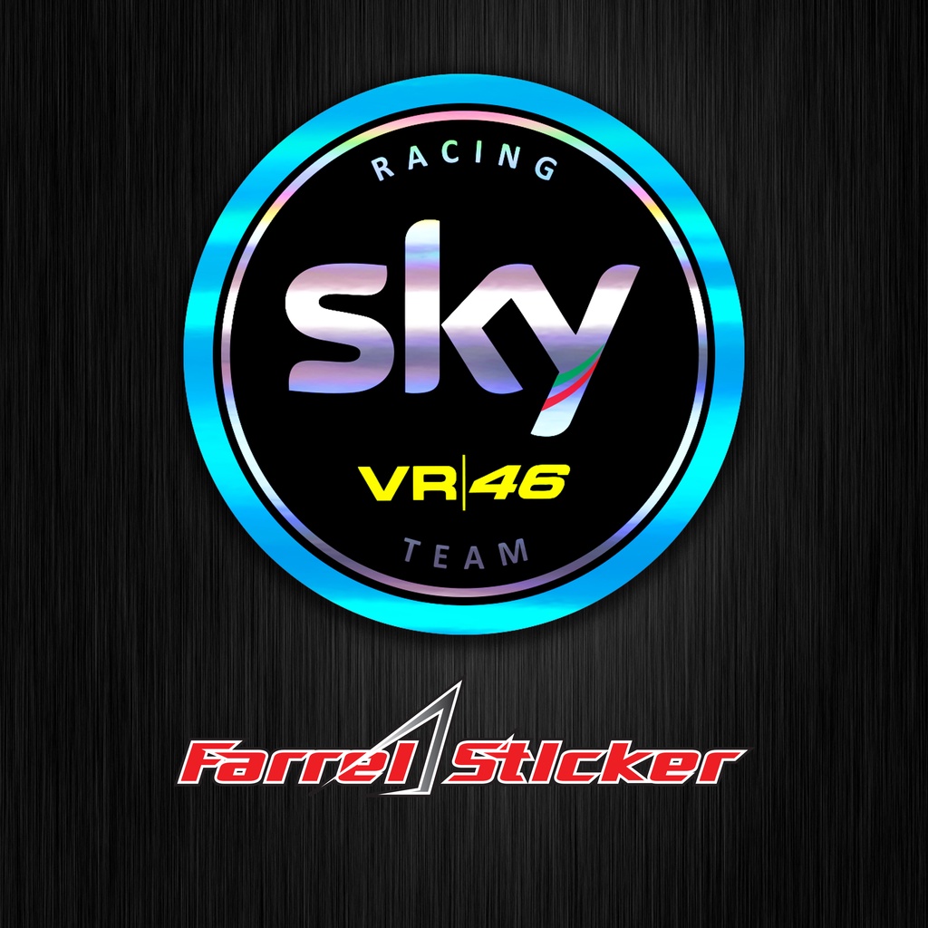 STIKER SKY STICKER VR 46 TEAM