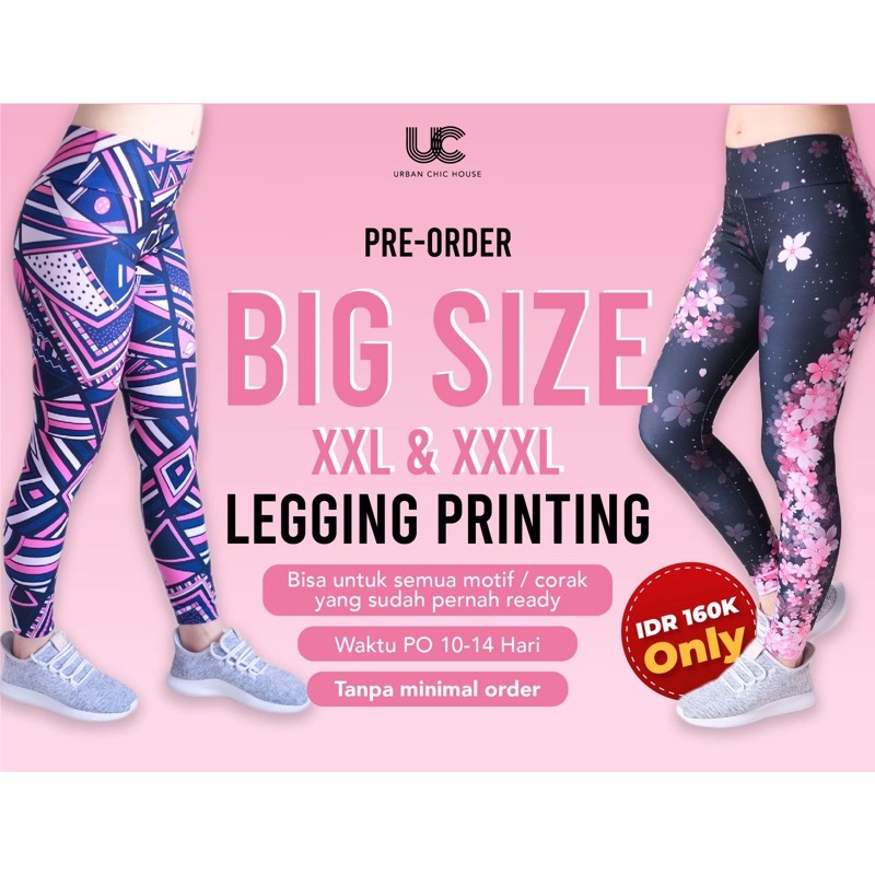 URBAN - PO Legging Big Size Olahraga