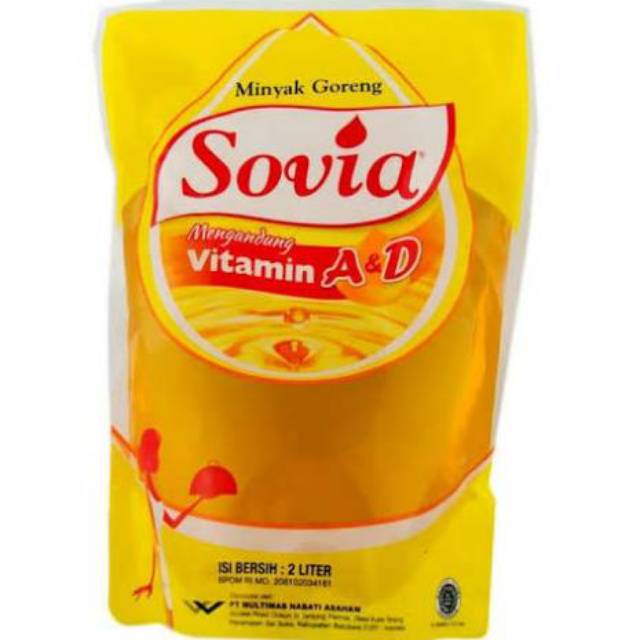 

Minyak goreng sovia bervitamin 2kg