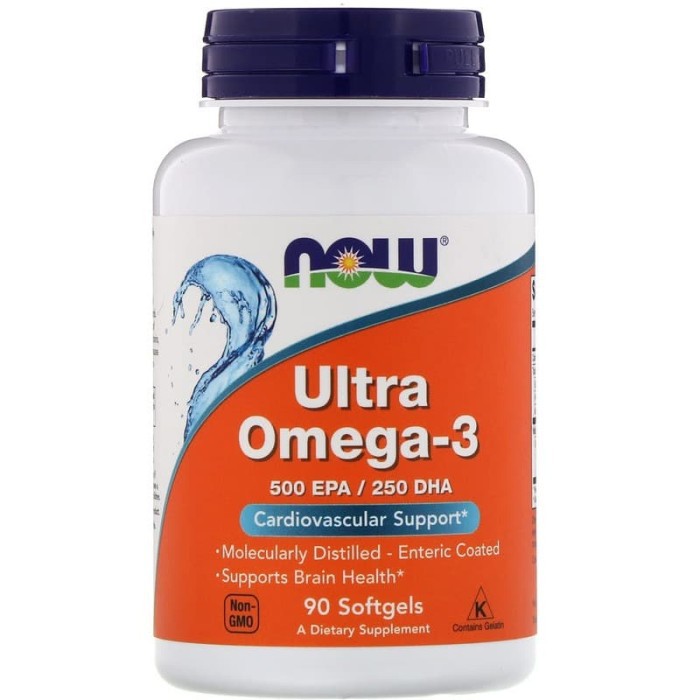 NOW ULTRA OMEGA-3 500 EPA/250 DHA NOW 90 SOFTGELS