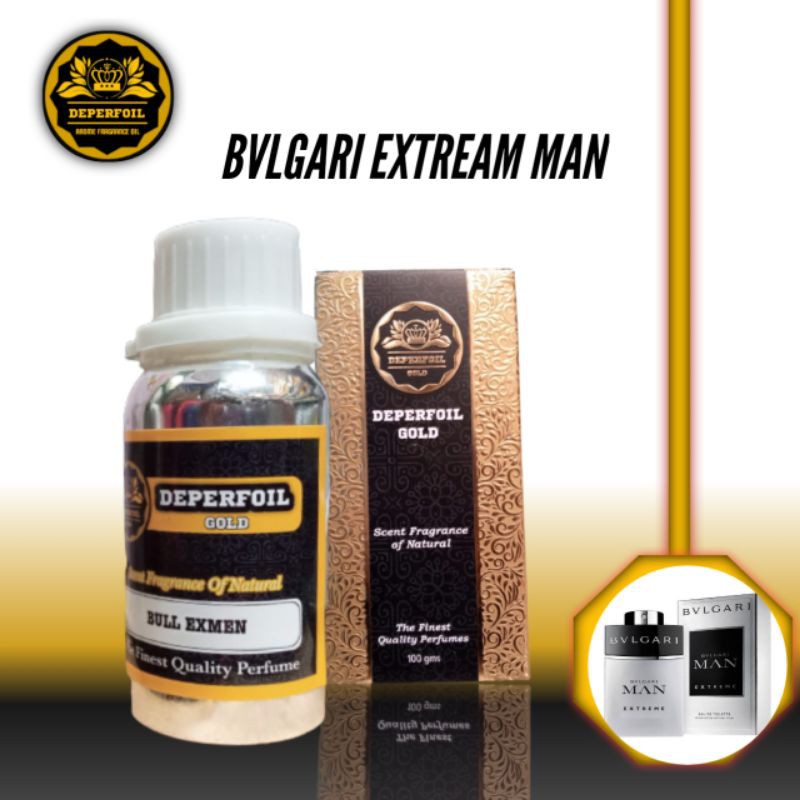 Parfum BULGARI EXTREME MAN 100 ml Kemasan Segel Non alkohol