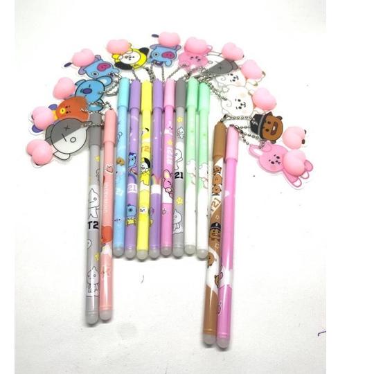 

Berkualitas Grosir pulpen anak motif karakter harga/12pcs ホ