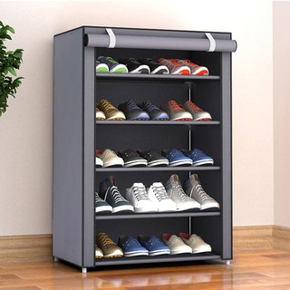 Rak Sepatu Plastik Shoe Plastic Cabinet Storage Lemari Sandal 5 Tiers Shopee Indonesia