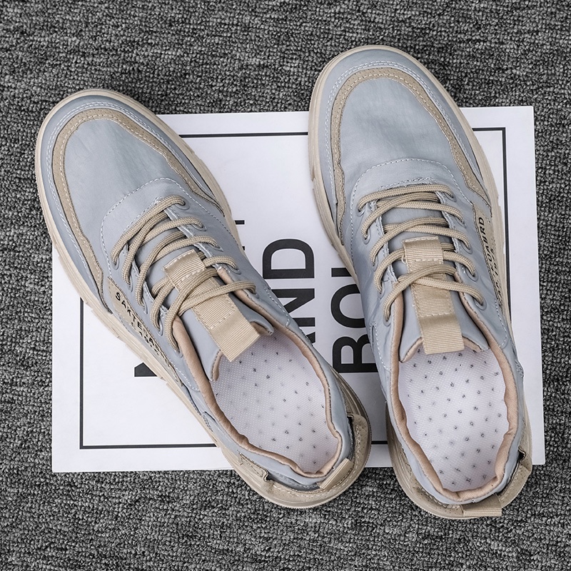 Mainland Sepatu Pria Impor Sneakers Olahraga Cowok Sepatu Kasual Fashion KSR301