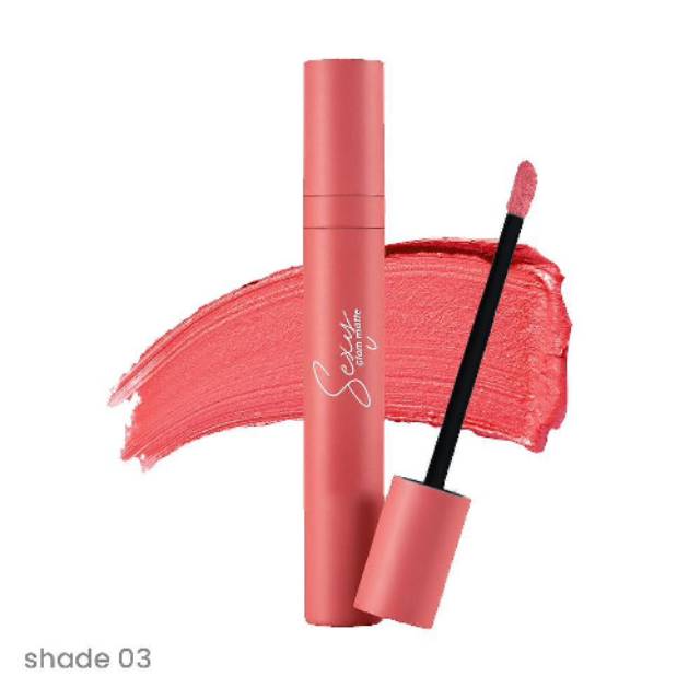 GLAM matte lipstik ms glow