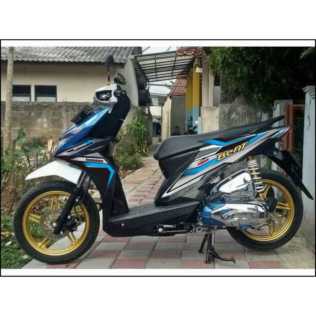 Jual STIKER STRIPING VARIASI HONDA BEAT FI NEW EVOLUSI Indonesia Shopee Indonesia