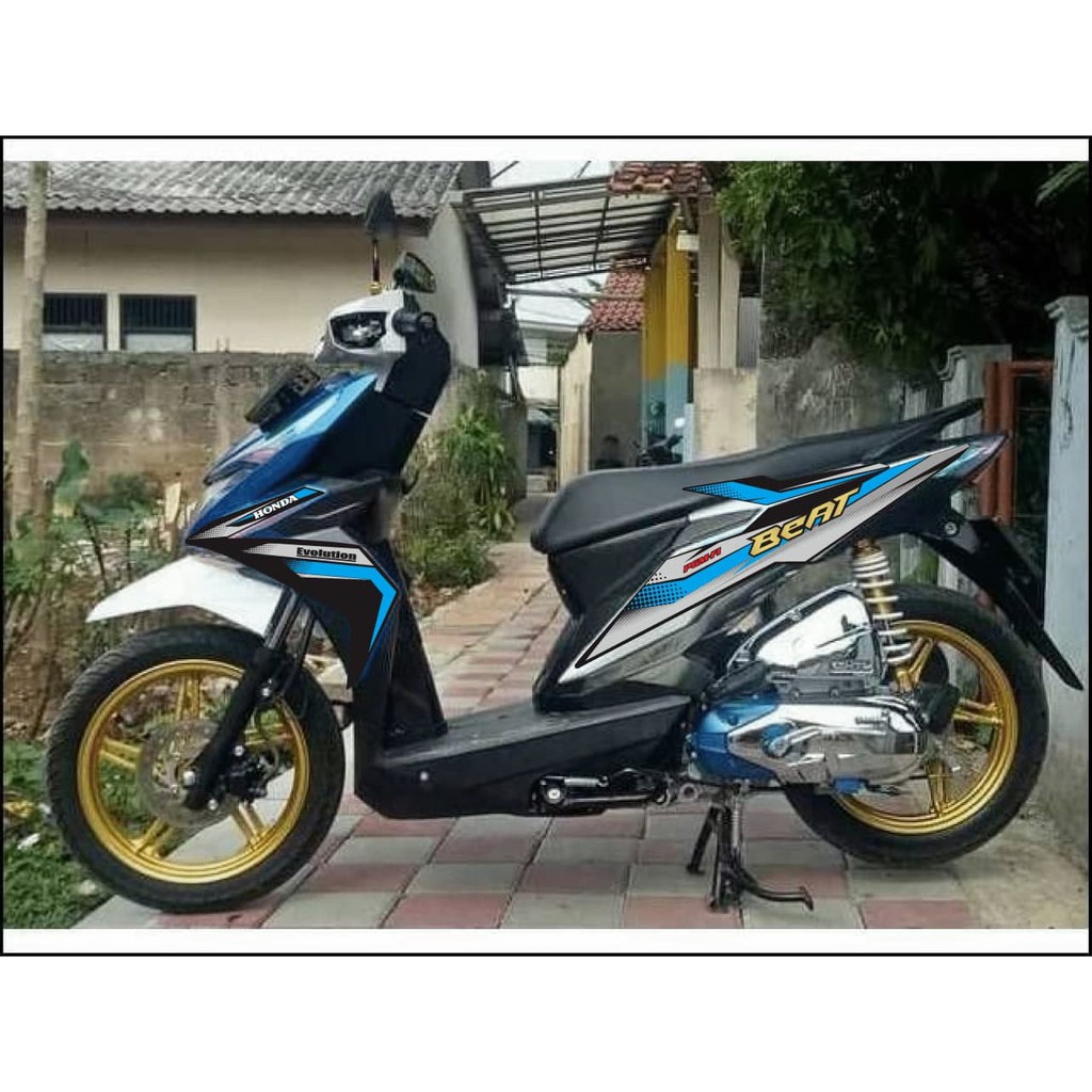 Jual STIKER STRIPING VARIASI HONDA BEAT FI NEW EVOLUSI Indonesia Shopee Indonesia