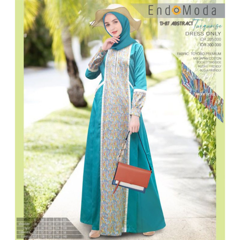Gamis Cantik TJ-87 By ENDOMODA
