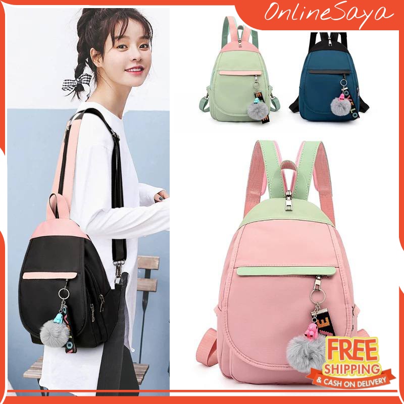 RANSEL wanita IMPORT FASHION WEEK MODEL TERBARU IMPORT 3027 ANTI AIR SEKOLAH KULIAH KERJA