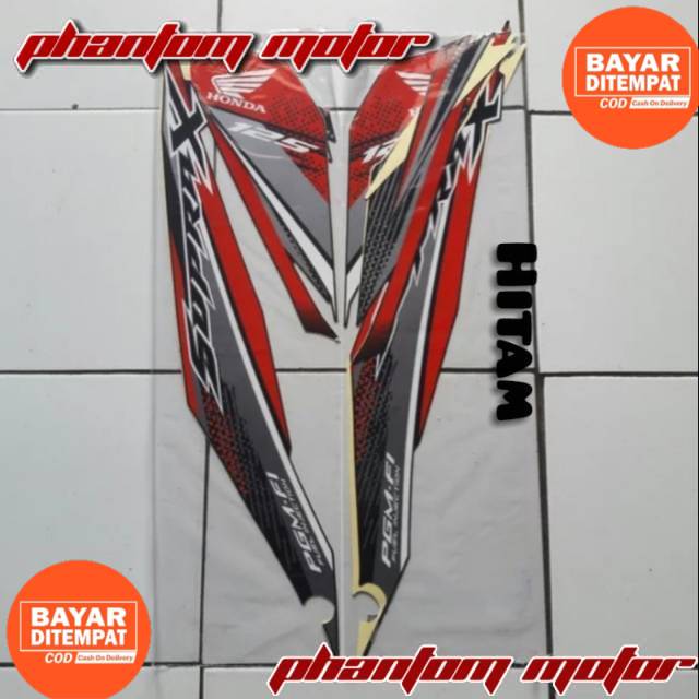 STRIPING LIS STIKER SUPRA X 125 FI 2019