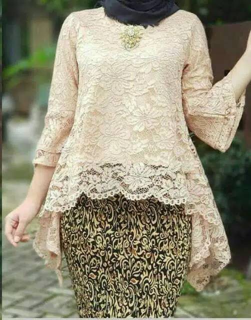 (ATASAN SAJA )BIANCA / ATASAN BIANCA / SET BIANCA / RINJANI / KEBAYA RINJANI / BROKAT RINJANI  /-1